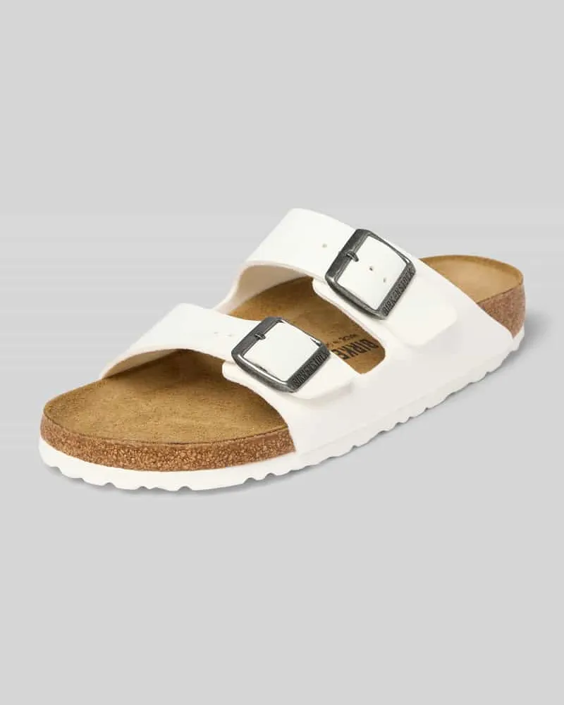 Birkenstock Slipper mit offener Ferse Modell 'Arizona Weiss