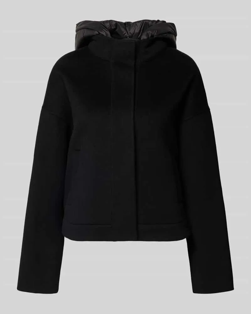 Marc Cain Jacke mit Kapuze Black