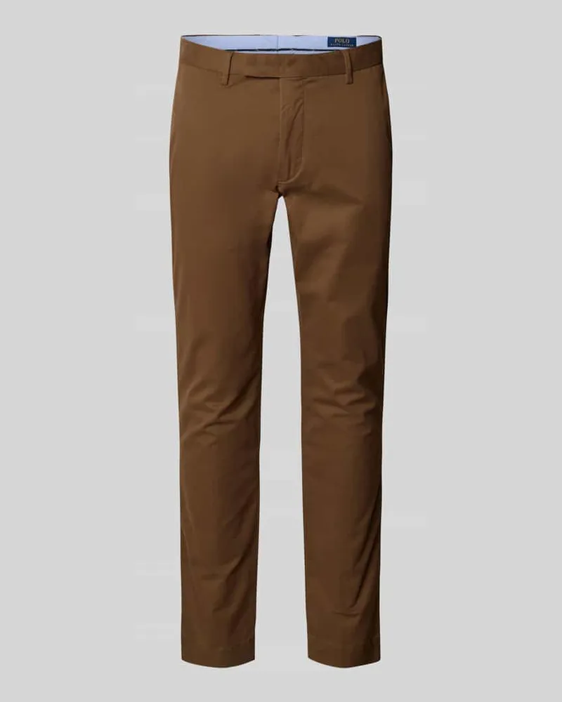 Ralph Lauren Stoffhose mit Gesäßtaschen Hellbraun