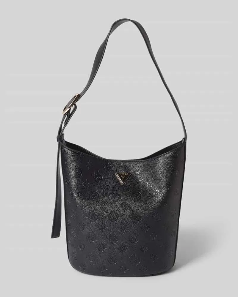 Guess Shopper mit Label-Detail Modell 'CRESIDIA Black
