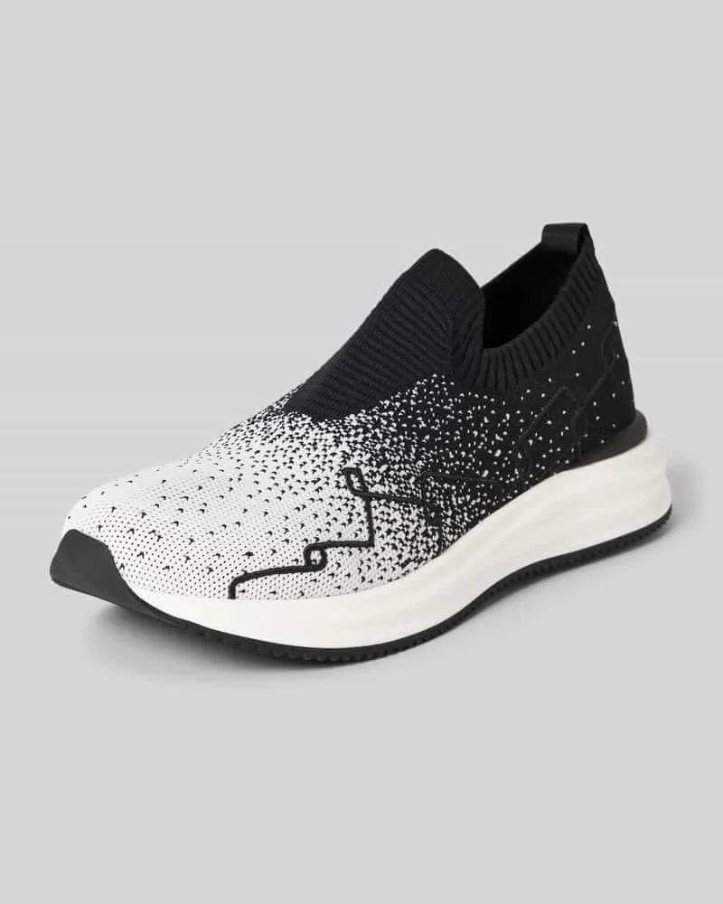Marc Cain Sneaker in Schlupfform mit profilierter Sohle Black
