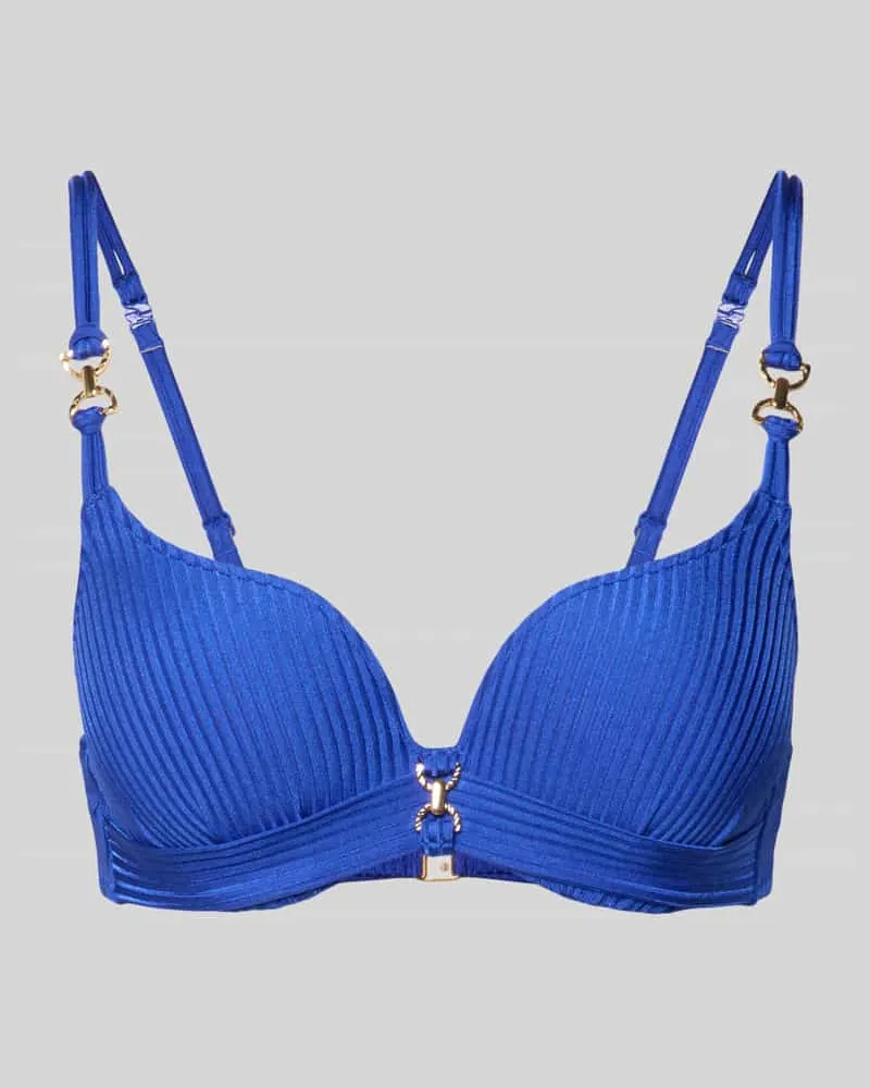 Marie Jo Bikini-Oberteil mit Strukturmuster Modell 'Emly Royal