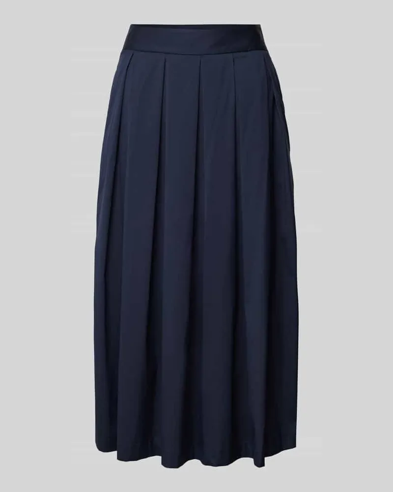 0039 Italy Midirock mit Kellerfalten Modell 'KYLIE Marine
