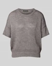 Luisa Cerano Strickpullover mit 1/2-Arm Taupe