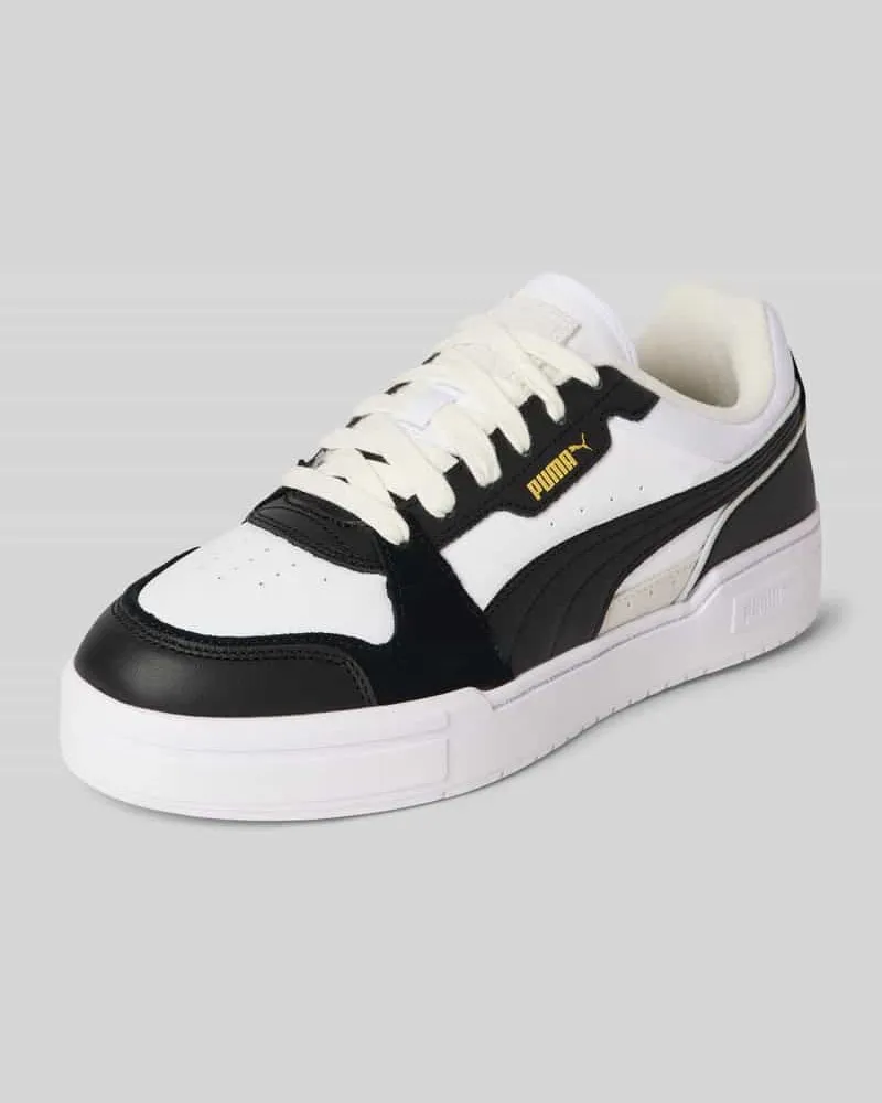 Puma Sneaker mit Label-Print Black