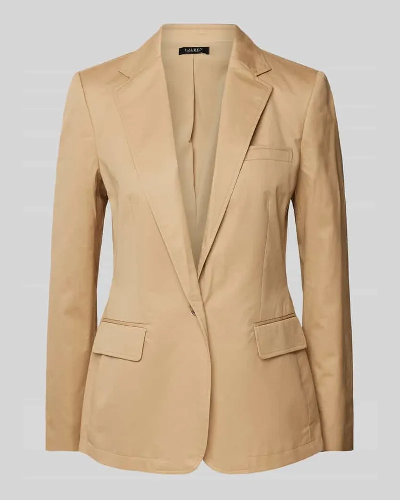 Ralph Lauren Blazer mit Reverskragen Modell 'BONARO Camel