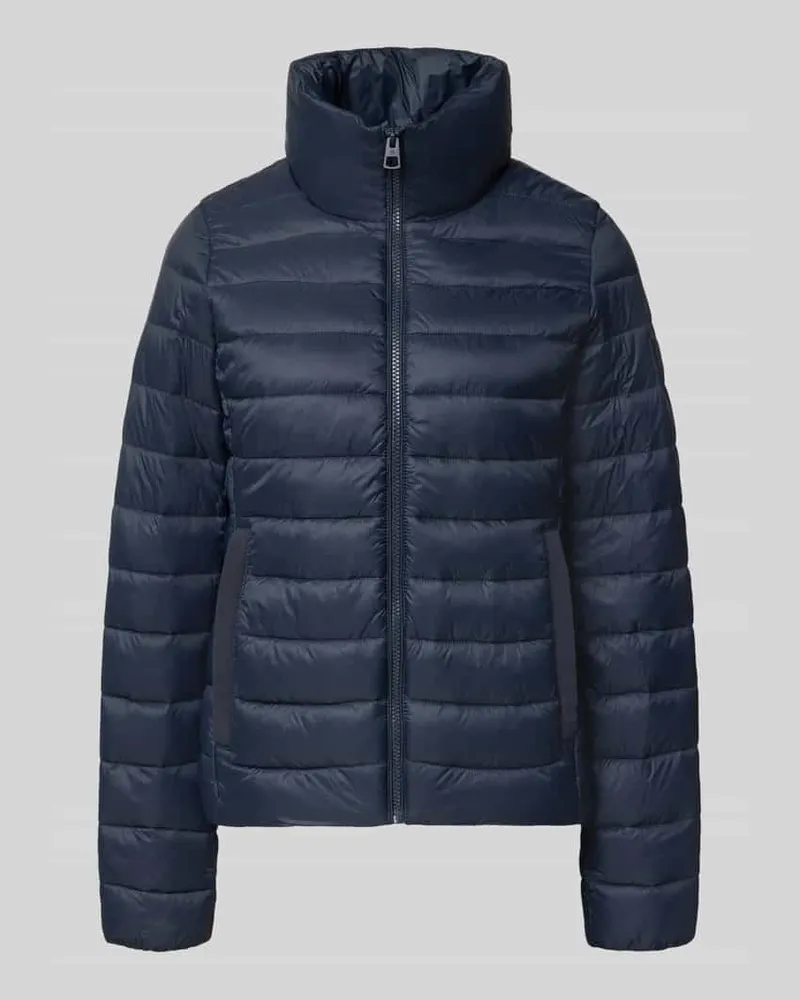Marc O'Polo Regular Fit Steppjacke mit Stehkragen Marine