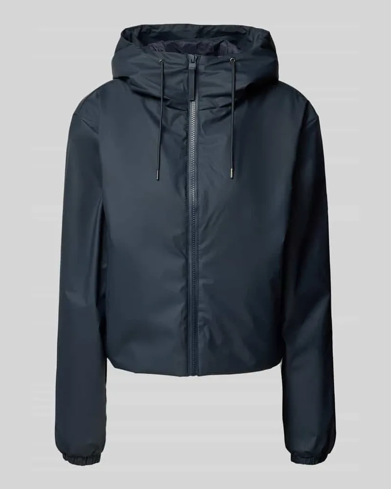 RAINS Jacke mit Kapuze Modell 'Lohja Marine