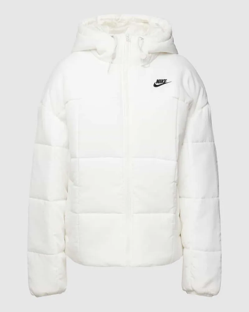 Nike Steppjacke mit Label-Stitching Offwhite