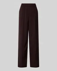 someday. Wide Leg Stoffhose mit fixierten Bügelfalten Modell 'Cakura Bordeaux