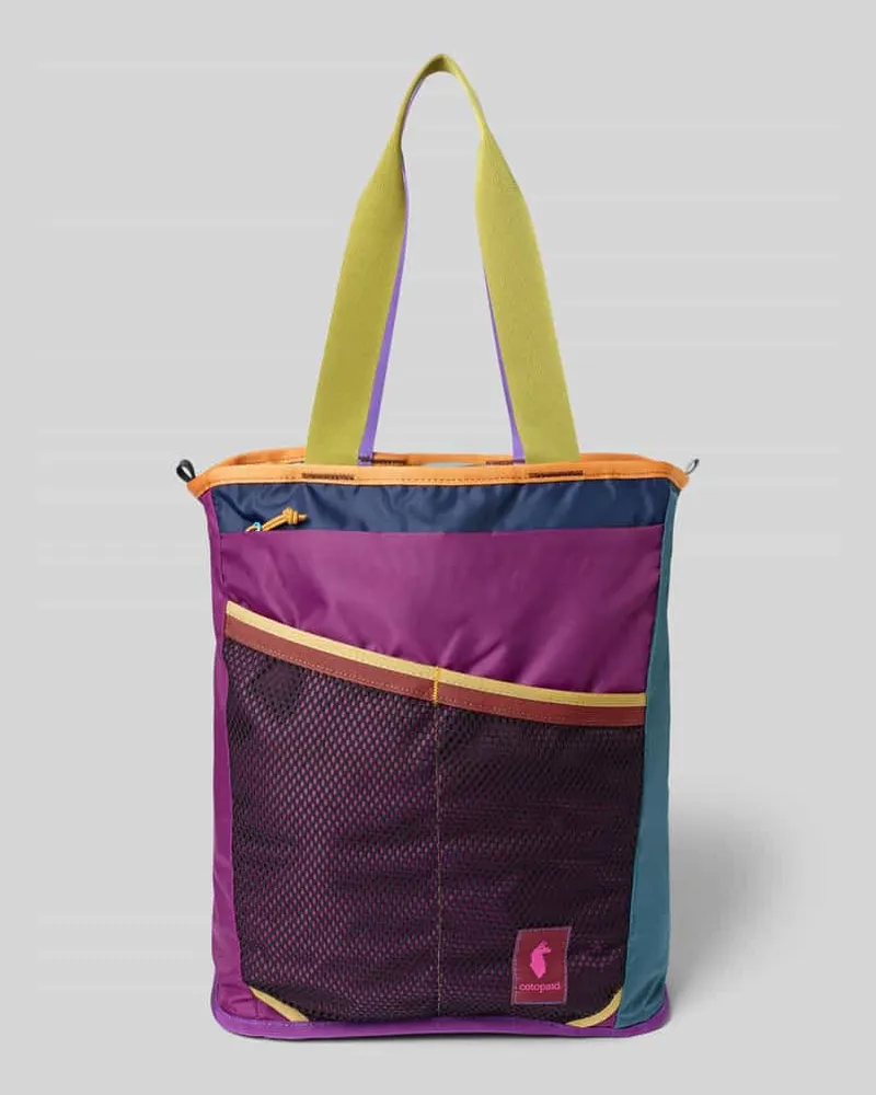 Cotopaxi Tote Bag mit Label-Detail Gelb