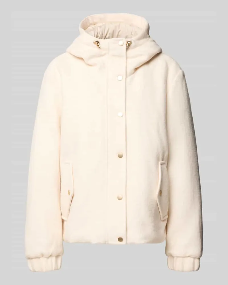 White Label Regular Fit Jacke mit Woll-Anteil Sand