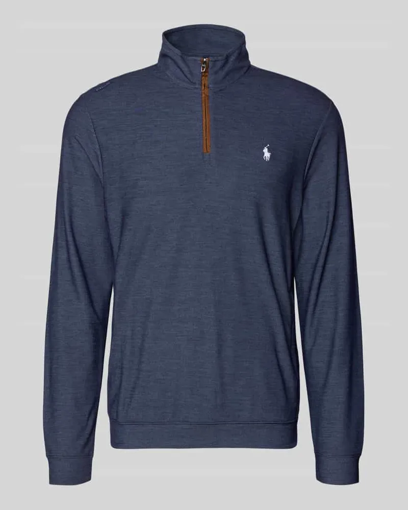 Ralph Lauren Regular Fit Troyer mit Lyocell-Anteil Modell 'MOVEMENT Marine