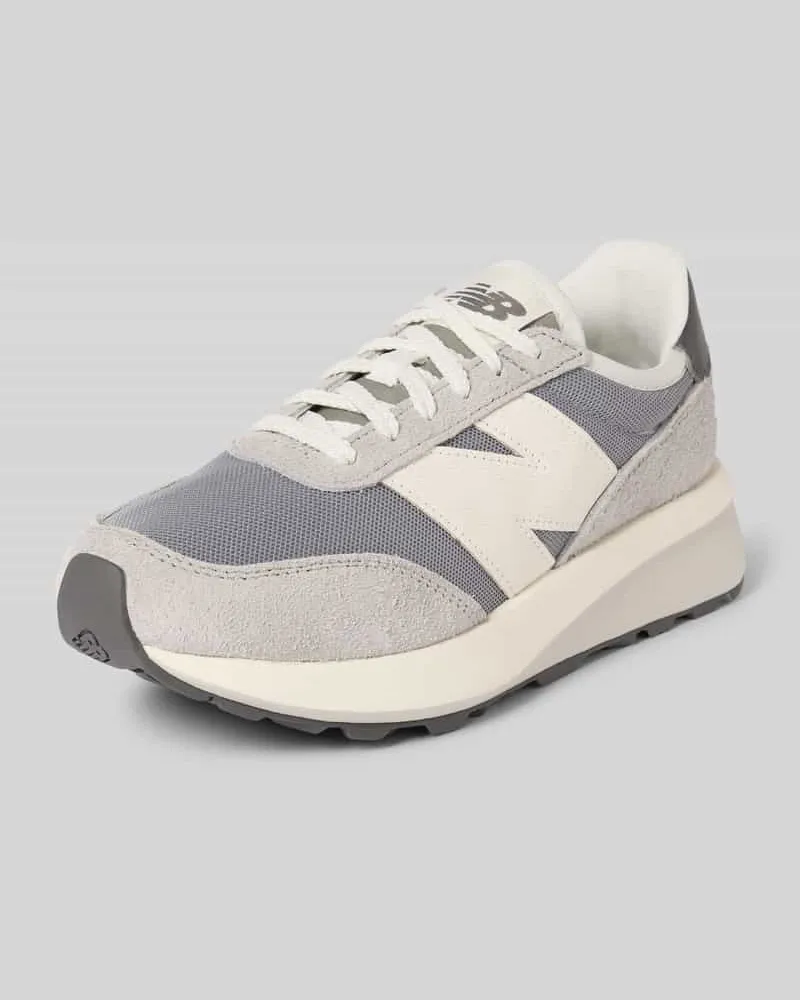 New Balance Sneaker mit Label-Detail Modell 'U370AH Mittelgrau