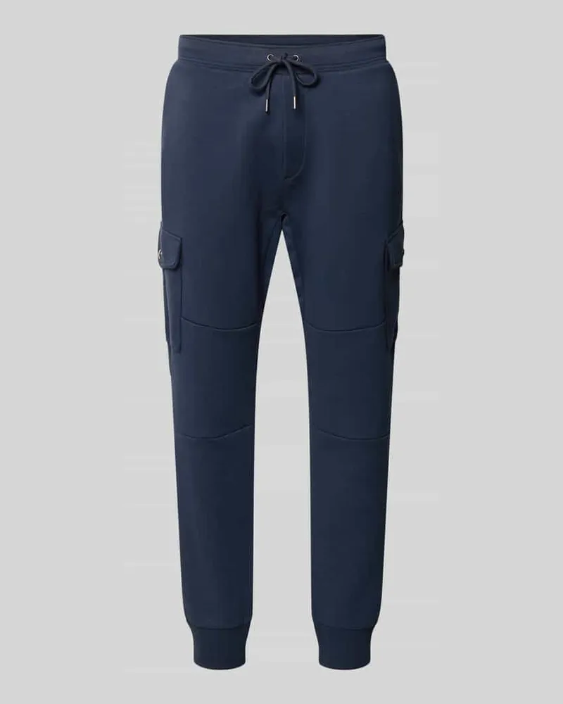 Ralph Lauren Slim Fit Sweatpants mit Cargotaschen Marine