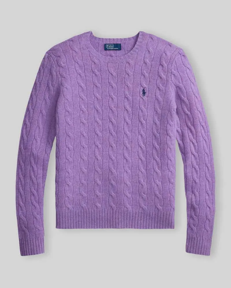 Ralph Lauren Regular Fit Pullover aus Woll-Kaschmir-Mix 'JULIANNA Lila
