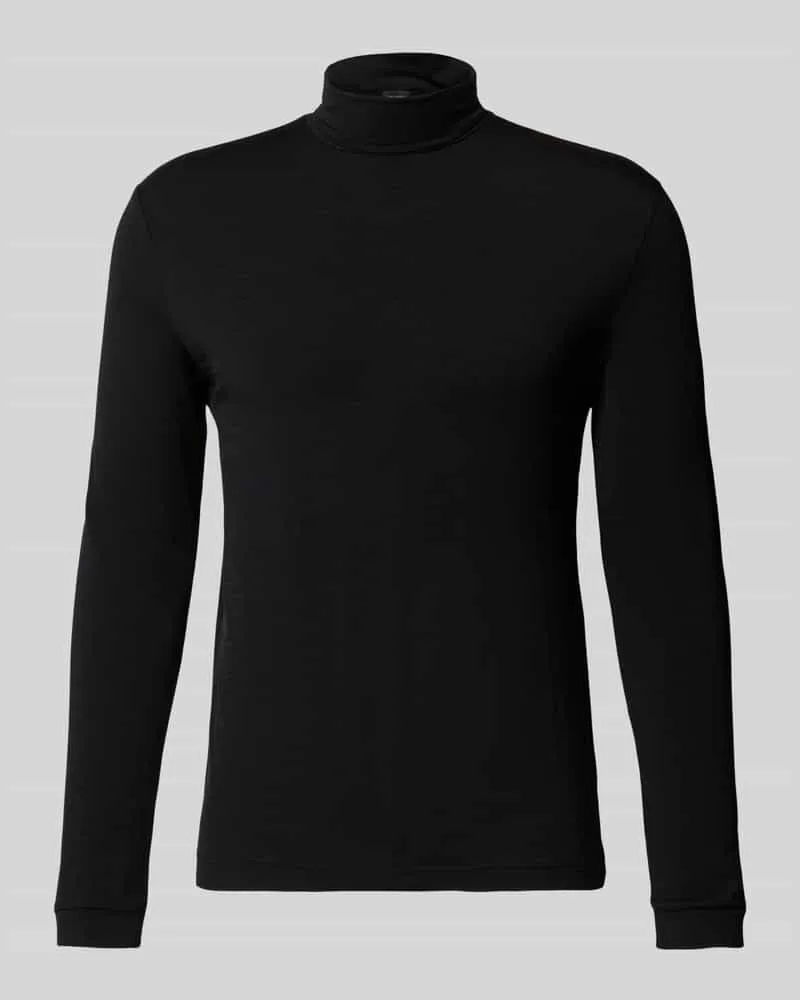 Drykorn Longsleeve mit Rollkragen Modell 'EMANUEL Black