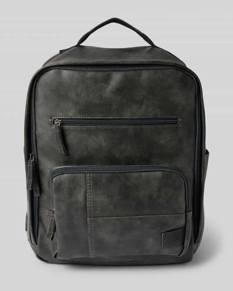 Camel Active Rucksack mit Label-Patch Modell 'LAOS Black