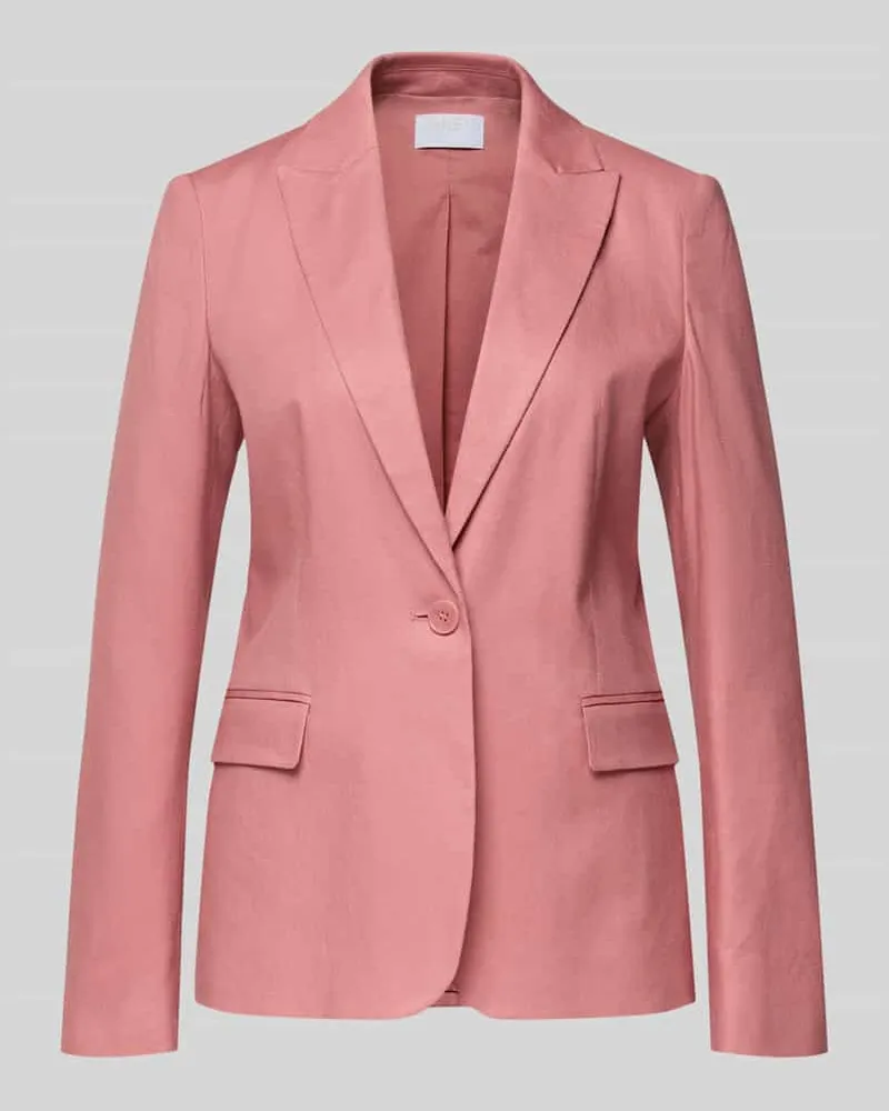 JAKE*S Blazer mit Reverskragen und Pattentaschen Altrosa