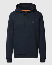 HUGO BOSS Hoodie mit Label-Detail Modell 'Wetalk Marine