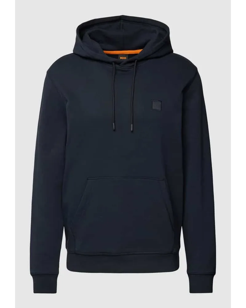 HUGO BOSS Hoodie mit Label-Detail Modell 'Wetalk Marine