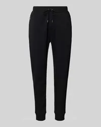 Ralph Lauren Sweatpants mit elastischem Bund Black