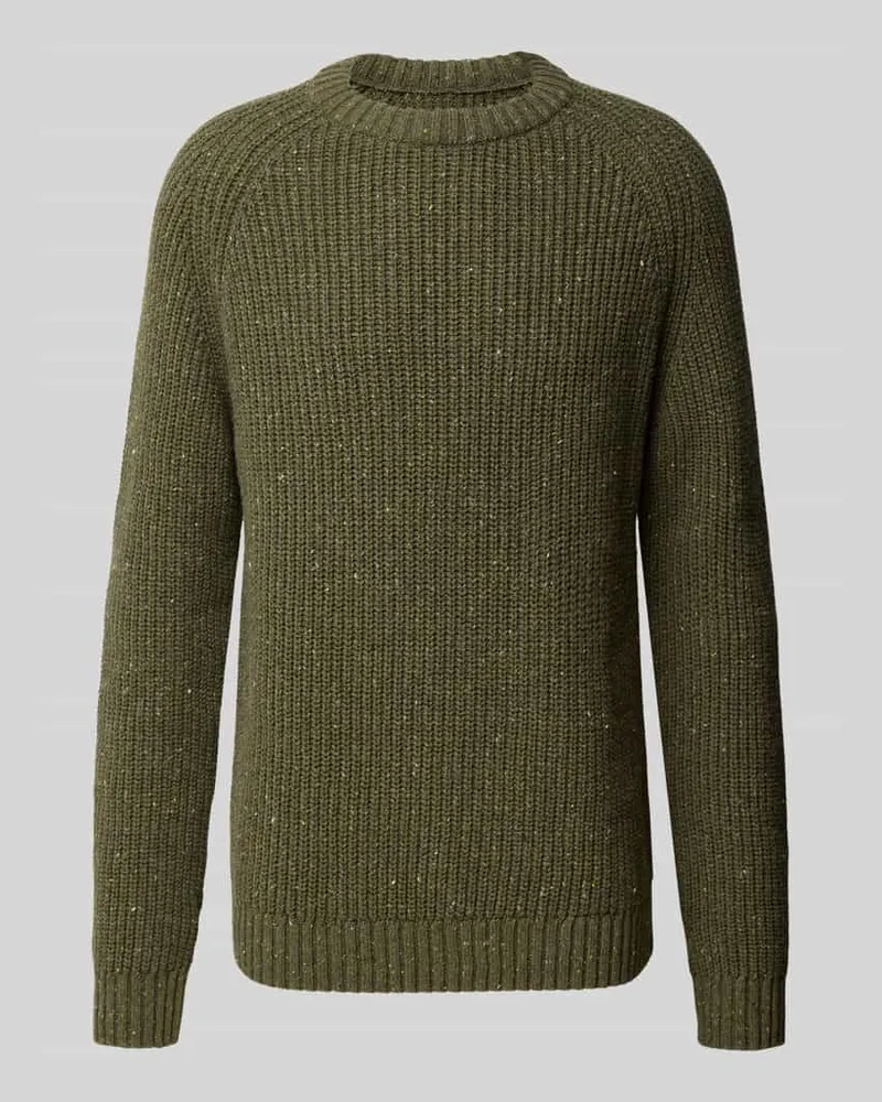 Armedangels Pullover mit Raglanärmeln Modell 'KIAANO Khaki