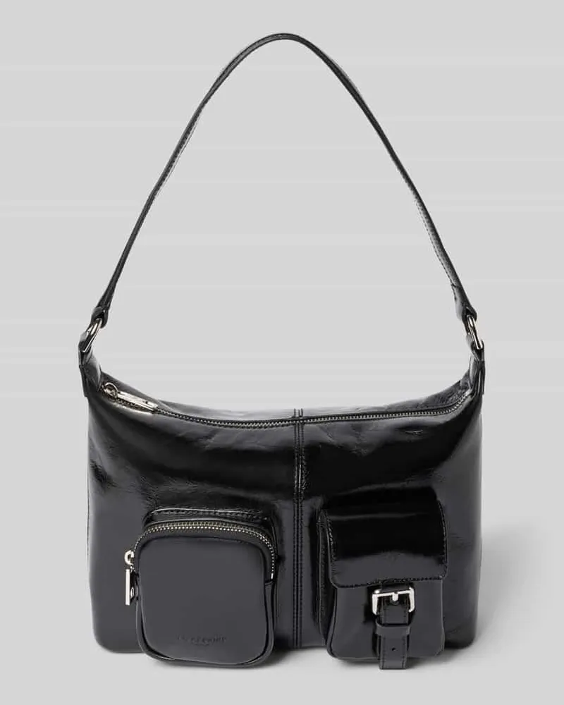 Liebeskind Hobo Bag mit Tragehenkel Modell 'ANDREA Black