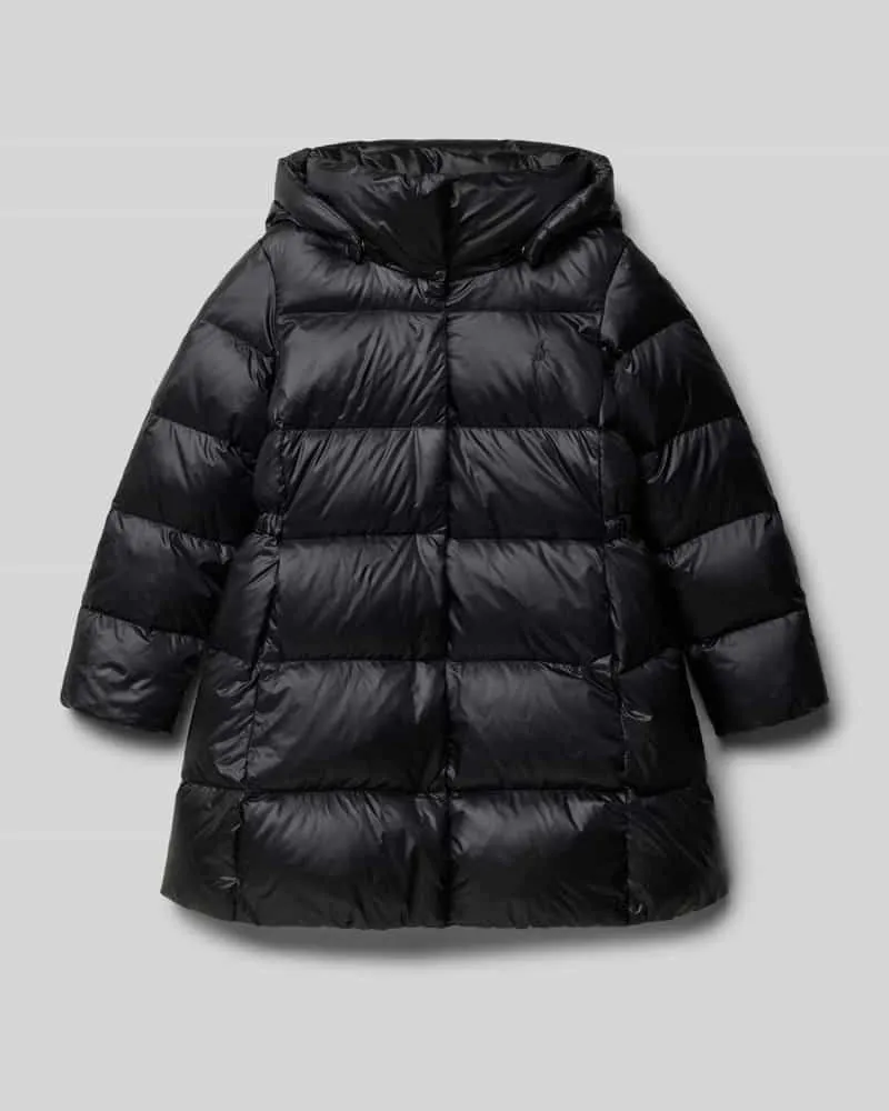Ralph Lauren Relaxed Fit Steppjacke mit Kapuze Modell 'Celia Black