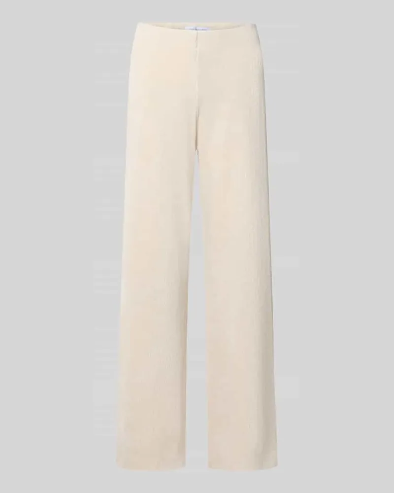 RAFFAELLO ROSSI  Regular Fit Cordhose aus Baumwoll-Mix Modell 'ELAINE Sand