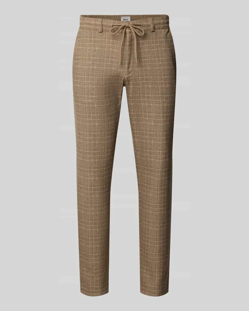 Brax Stoffhose mit Tunnelzug Modell 'Phil Beige