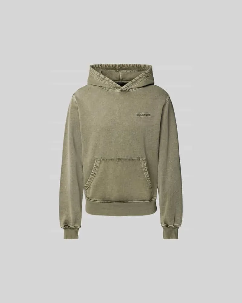 Daily Paper Hoodie mit Kapuze Dunkelgruen