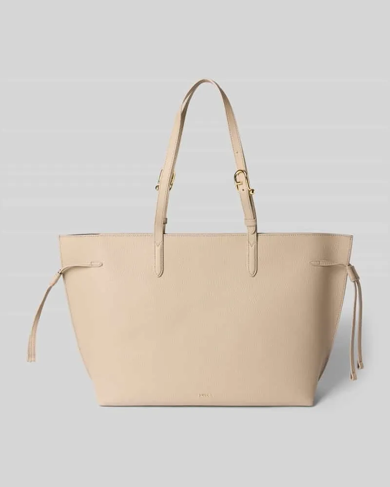 Furla Shopper mit Label-Detail Modell 'AVA Beige