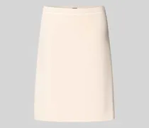 Knielanger Rock aus Viskose-Mix