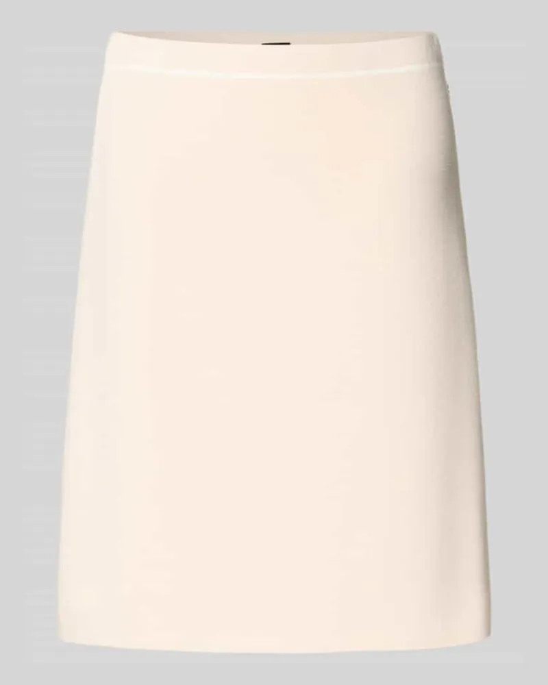 Marc Cain Knielanger Rock aus Viskose-Mix Sand