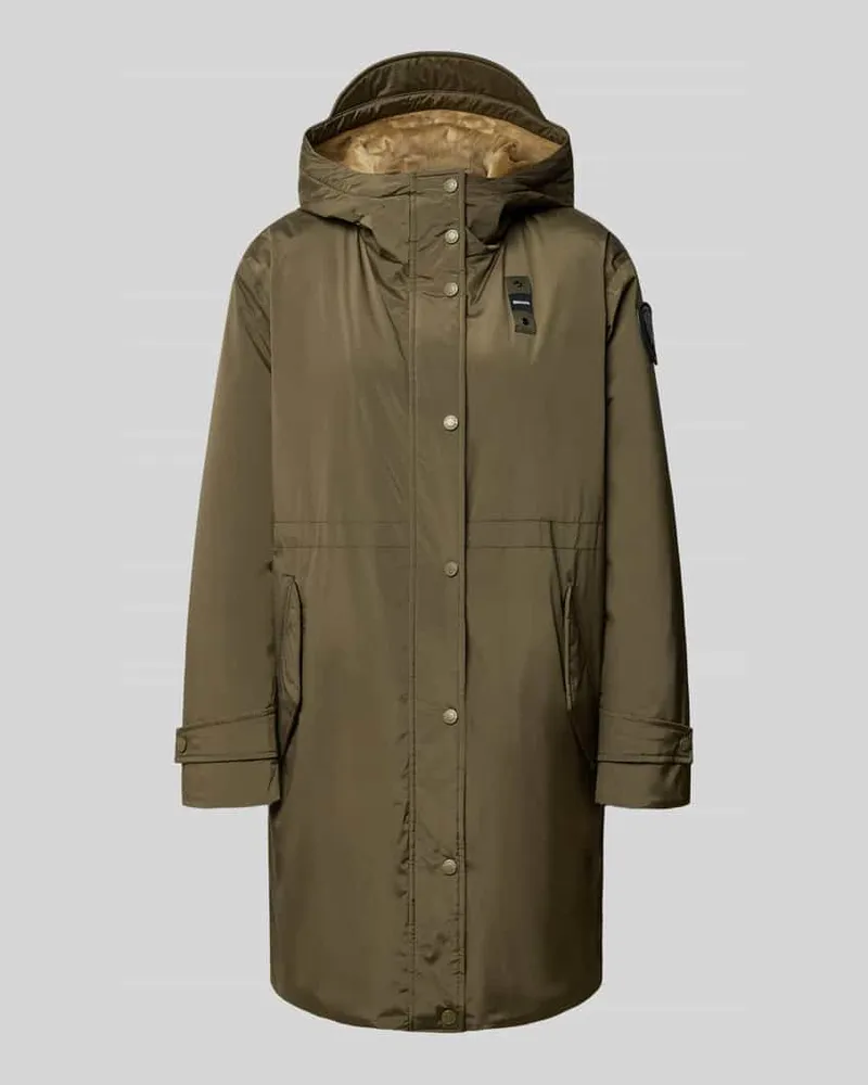 Blauer Parka mit Kapuze Modell 'PAYNE Oliv