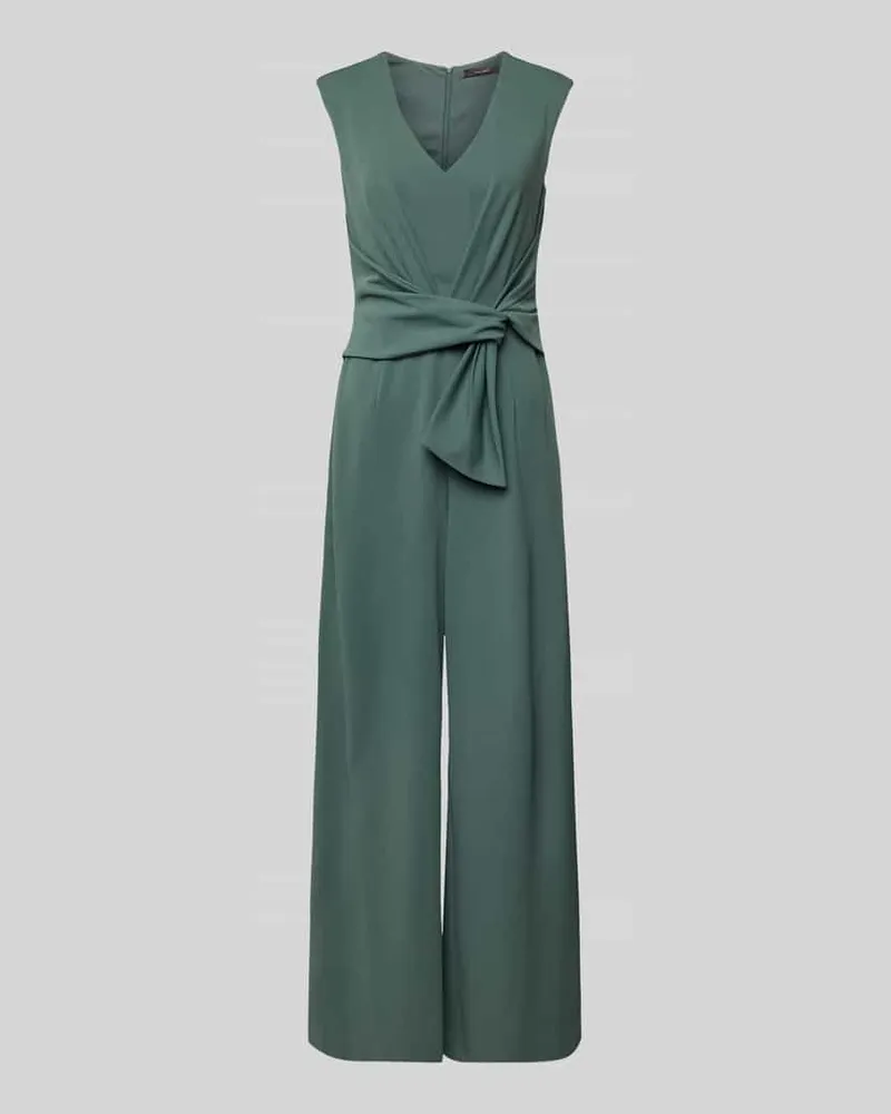 Vera Mont Jumpsuit mit Knoten-Detail Gruen