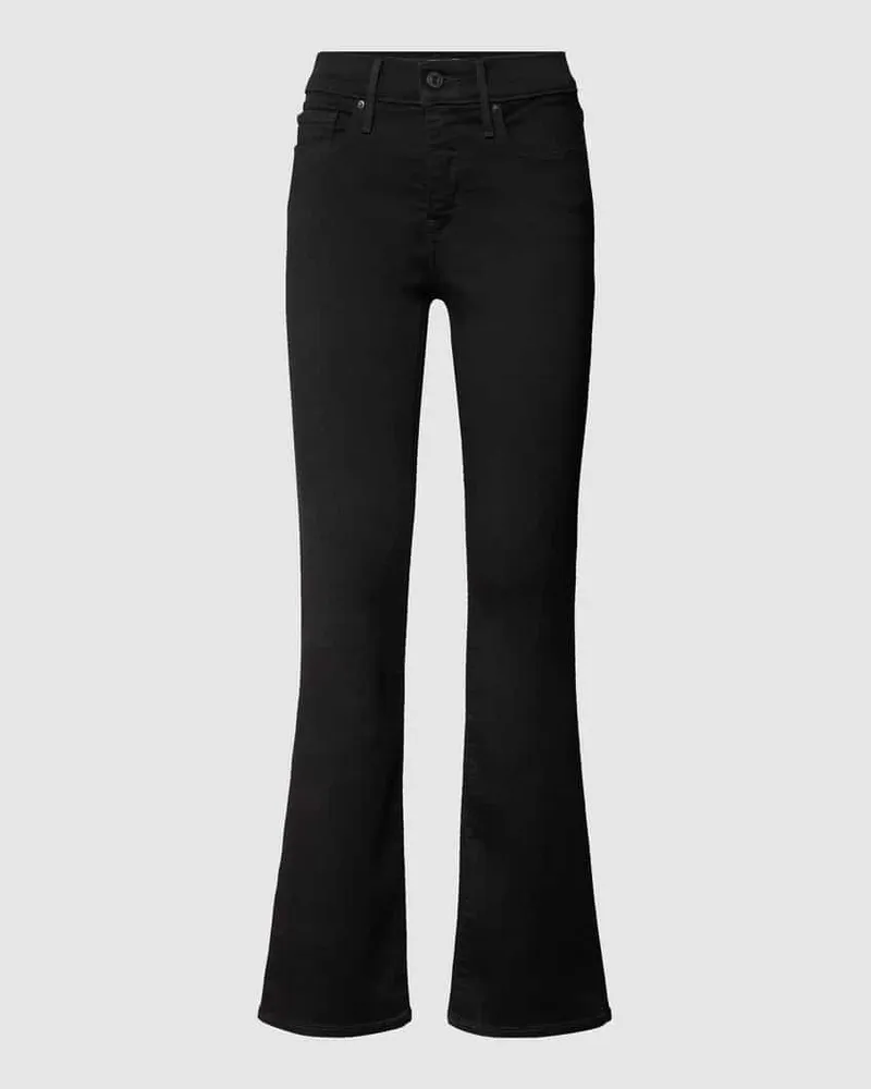 Levi's Shaping Bootcut Jeans mit Stretch-Anteil Modell '315 Black