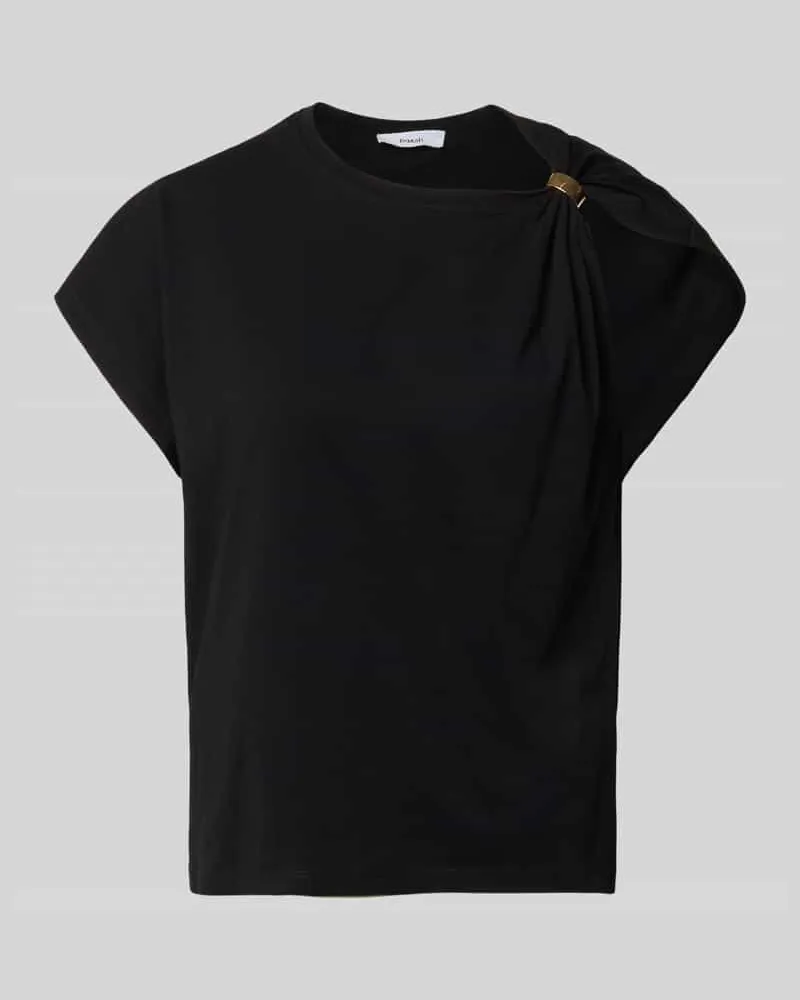 ba&sh T-Shirt im One-Shoulder-Look Modell 'ALLIA Black