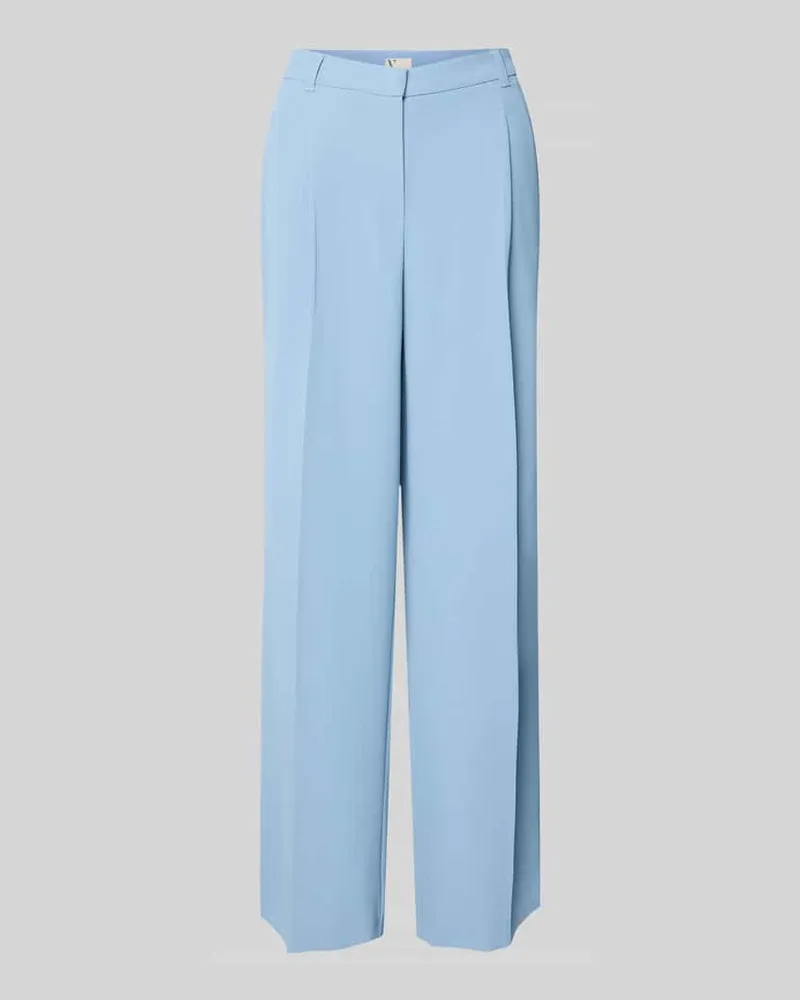 Vera Mont Stoffhose mit Bügelfalte Hellblau