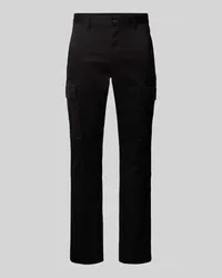 Michael Kors Tapered Fit Chino mit Cargotaschen Black