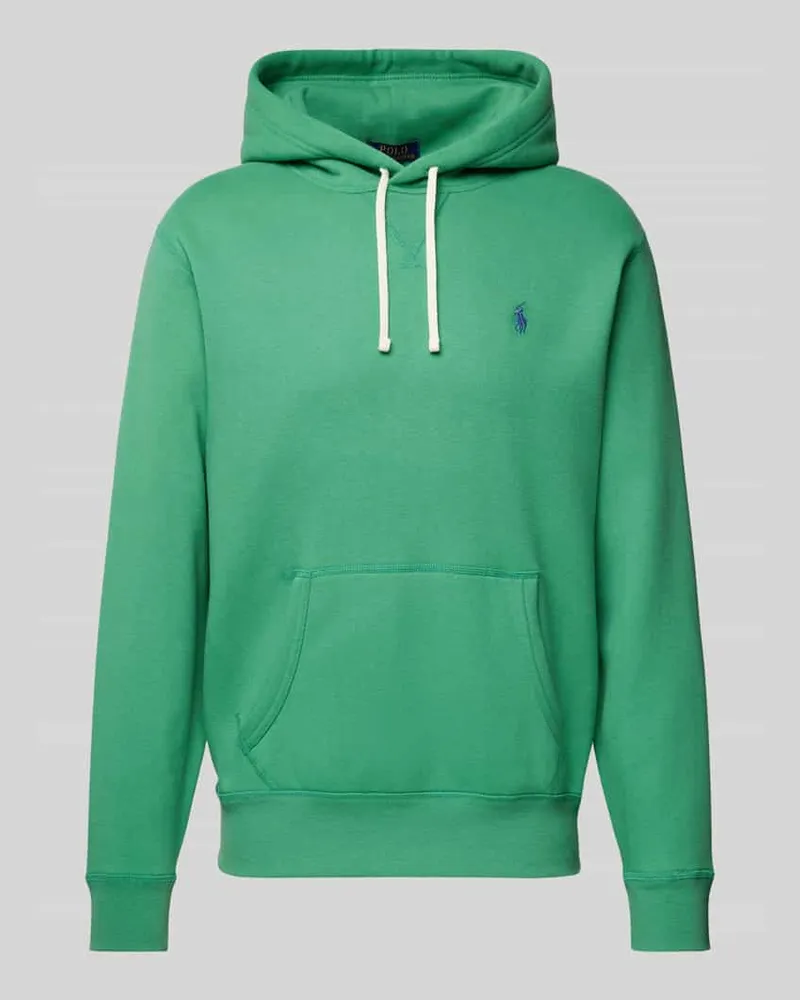 Ralph Lauren Hoodie mit Logo-Stitching Gruen
