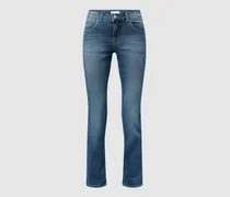 Regular Fit Jeans mit Label-Patch Modell 'CICI 34' Modell CICI