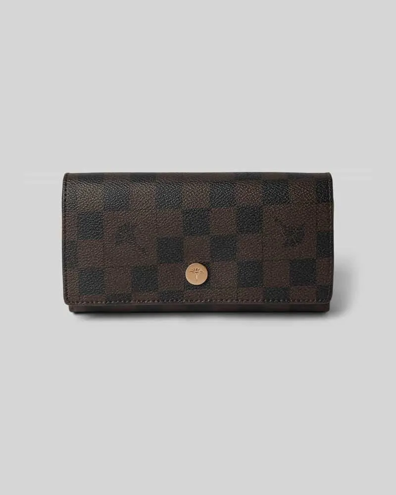 JOOP! Portemonnaie mit Logo-Prägung Modell 'Europa Dunkelbraun