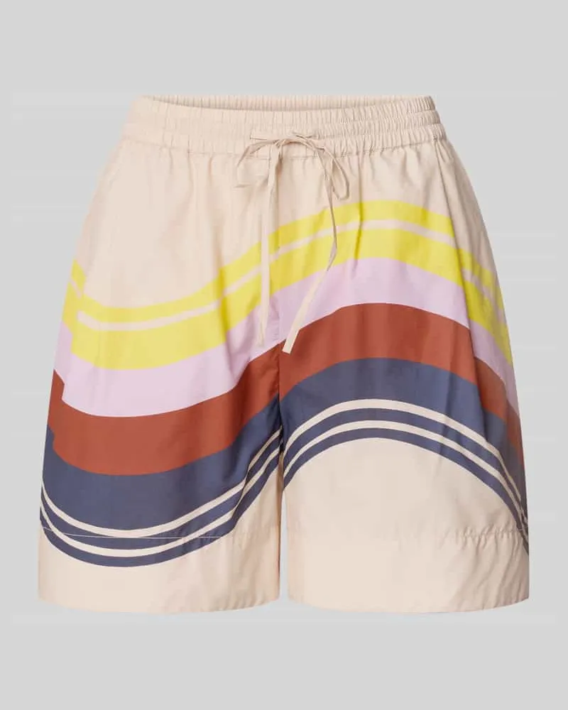 Essentiel Regular Fit Chinoshorts aus reiner Baumwolle Sand