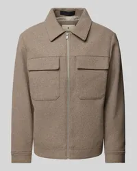 Jack & Jones Jacke mit Kentkragen Modell 'BLURUSSEL Beige