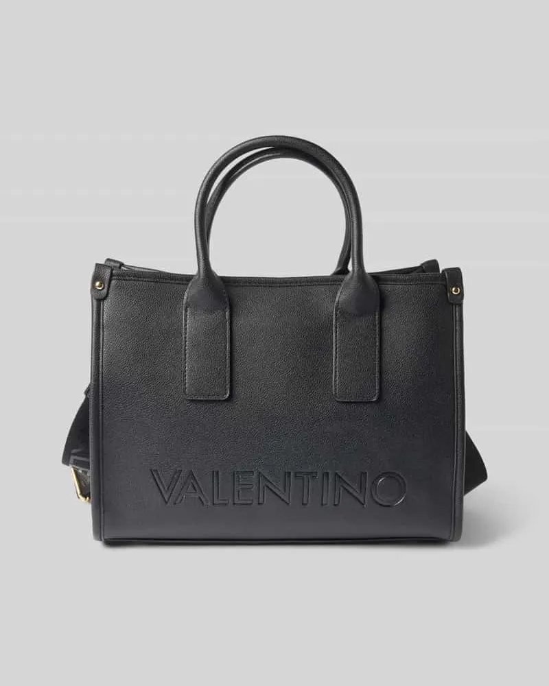 Valentino Garavani Tote Bag mit Logo-Prägung Modell 'Foxy Black