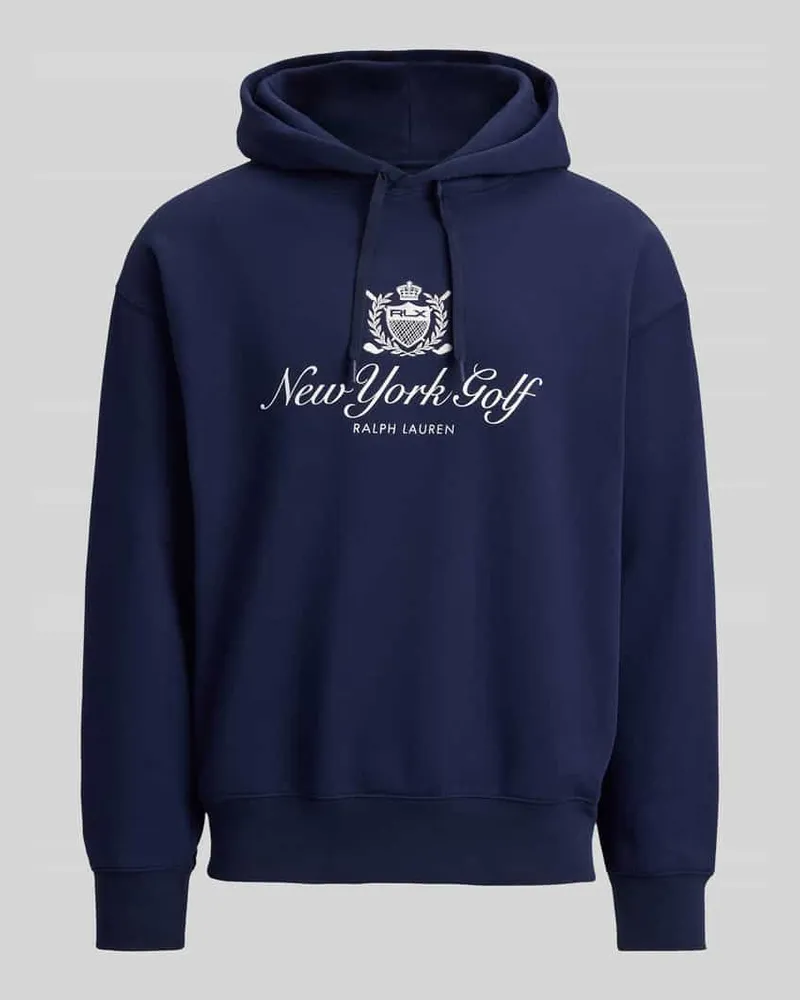 Ralph Lauren Hoodie aus Baumwoll-Mix Marine