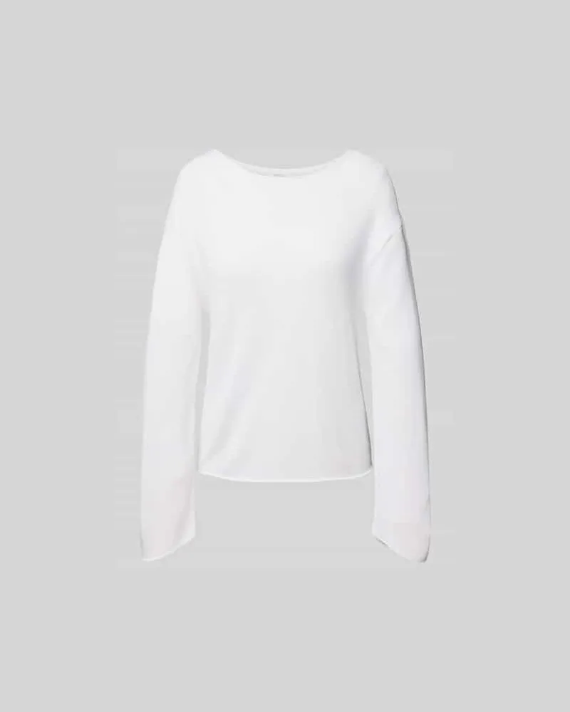 Juvia Sweatshirt mit Rundhalsausschnitt Weiss