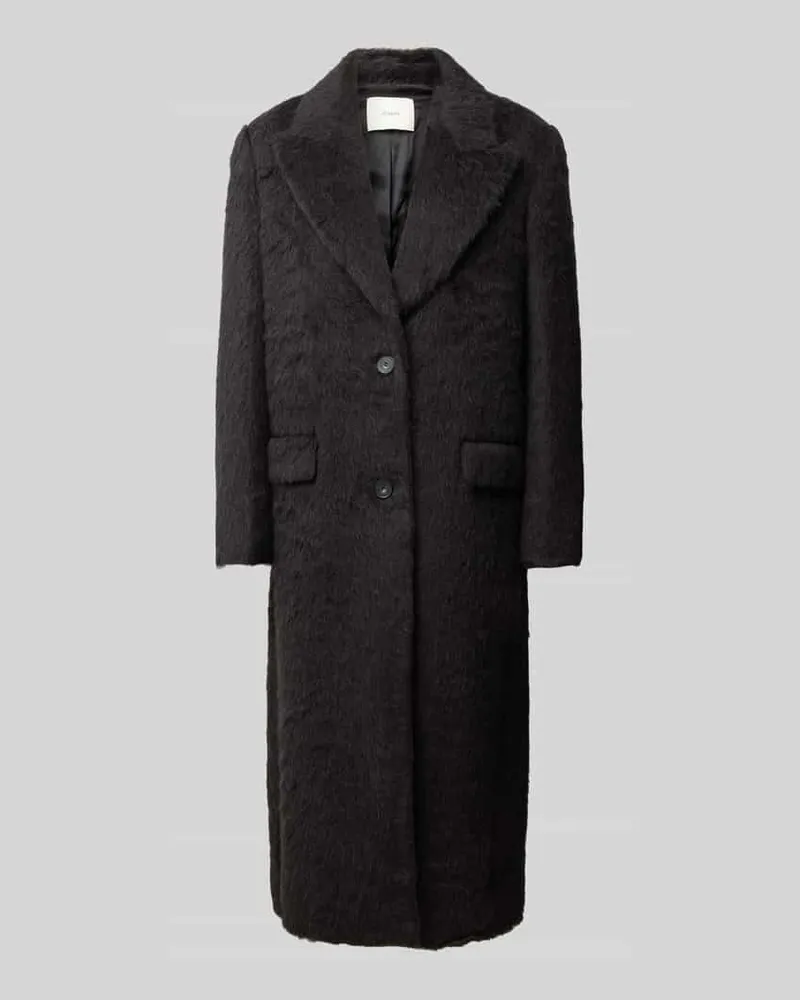 Joseph Wollmantel aus Alpaka-Woll-Mix Black